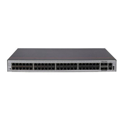 1U ارتفاع شاسی S5735-L48T4S-A 48*10/100/1000BASE-T پورت 4*GE پورت SFP AC Power Switch