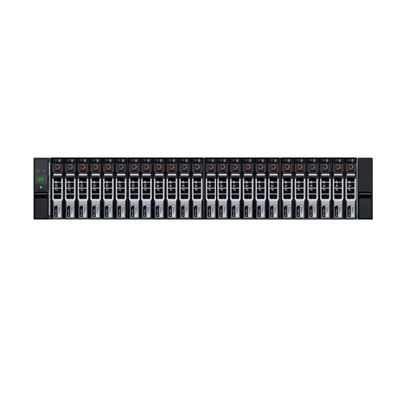 24Bay 2.4TB SAS 12Gbps سرور ذخیره سازی شبکه 10k 8GB RJ45 Base T ISCSI 10Gbps