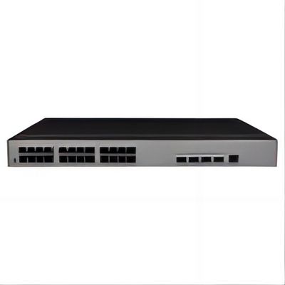 سوئیچ شبکه پشتیبانی VLAN 10/100/1000Mbps نرخ انتقال 24 پورت با قدرت AC