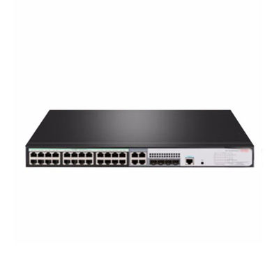 24 پورت گیگابیت 4 گیگابیت فیبر نوری لایه 3 POE Switch S5120V3-28P-PPWR-LI توسط H3C