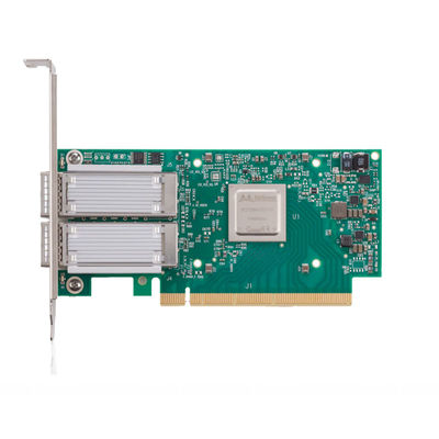 25GbE Dual Port SFP28 PCIe3.0 X8 کارت رابط شبکه MCX4121A-ACAT
