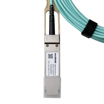QSFP56 کابل فعال فیبر 5m برای Mellanox MFS1S00-H003E MFS1S00-H050E