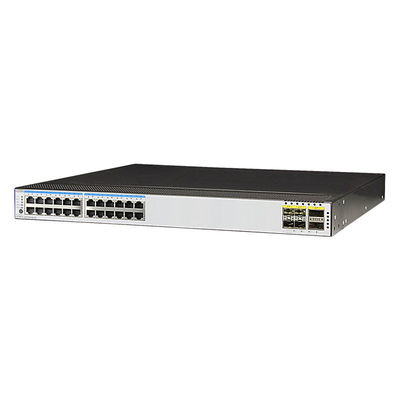24-Port GE RJ45 4-Port 10G SFP 2-Port 40G QSFP سوئیچ با پشتیبانی VLAN و خروجی فن