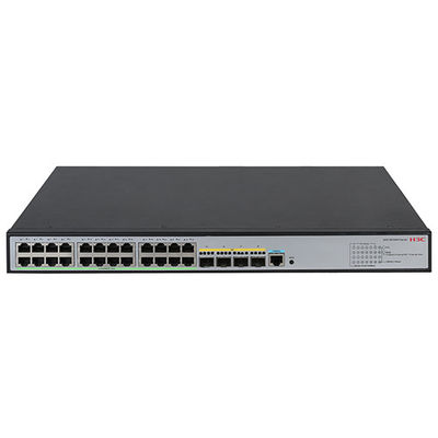 24-Port SFP Ethernet Network Switch H3C LS-5120V3-28P-LI با انتقال 81/96Mpps
