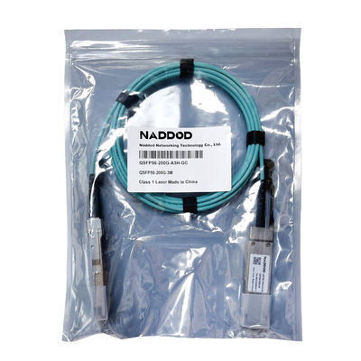 EDR 100Gb/S QSFP28 15m AOC IB کابل نوری فعال سازگار با Mellanox