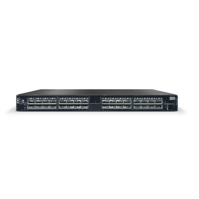 MSN3700-CS2F 100GbE 1U Open Ethernet Switch 32 QSFP28 پورت 2 PS AC x86 CPU عمق استاندارد جریان هوا P2C