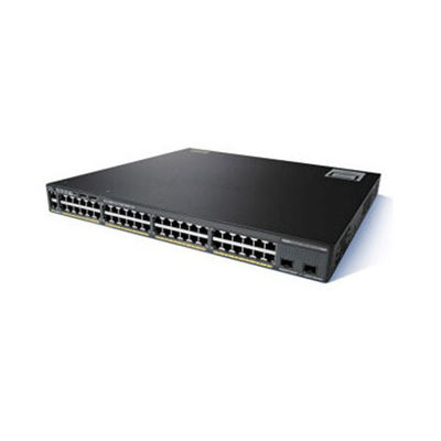 ذخیره 2960X 48 پورت گیگابیت 10G SFP POE لایه 2 سوئیچ شبکه WS-C2960X-48FPD-L