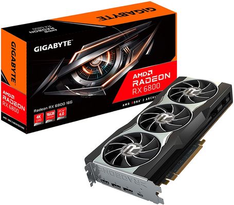 کارت گرافیکی GDDR6 256 بیتی RX 6800 XT 2NS کارت ویدیویی بازی