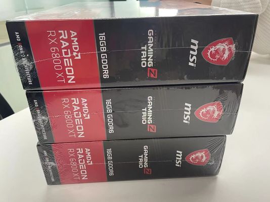 کارت گرافیکی GDDR6 256 بیتی RX 6800 XT 2NS کارت ویدیویی بازی