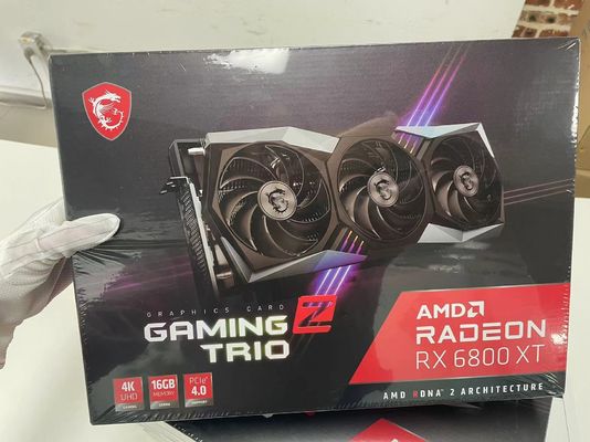 کارت گرافیکی GDDR6 256 بیتی RX 6800 XT 2NS کارت ویدیویی بازی