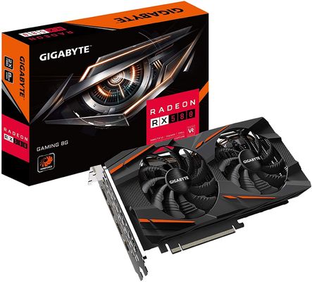 کارت گرافیکی 8GB DDR5 Radeon RX580 RX6800xt RX6700xt RX6600xt