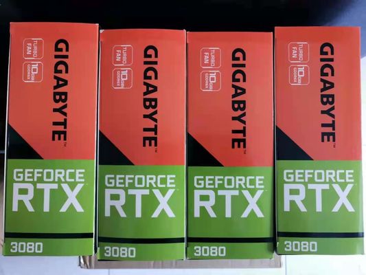 1710Mhz Core Clock GPU Card گیگابایت GeForce RTX 3080 کارت ویدیویی بازی