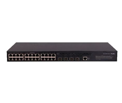 نرخ انتقال 10/100/1000Mbps H3C LS-S5130S-28S-HPWR-EI شبکه فیبر Poe Switch