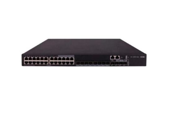 نرخ انتقال 10/100/1000Mbps H3C LS-S5130S-28S-HPWR-EI شبکه فیبر Poe Switch