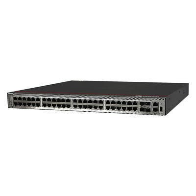 1U MPLS VXLAN Switch S5731-H48T4XC با شاسی سیاه و GE / 10GE Uplink Port WLAN AC