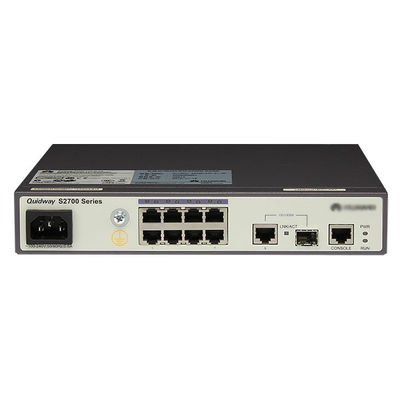 S2700-9TP-SI-AC 8 پورت اترنت 10/100 سوئیچ شبکه با ظرفیت سوئیچ 32 گیگابیت در ثانیه