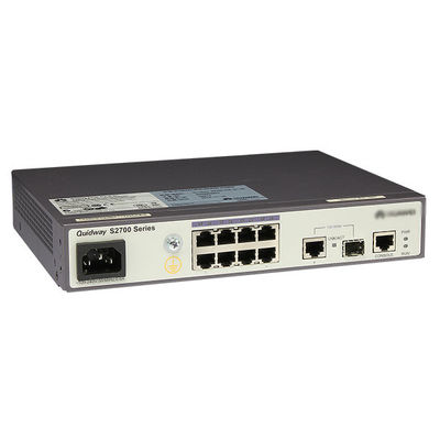 S2700-9TP-SI-AC 8 پورت اترنت 10/100 سوئیچ شبکه با ظرفیت سوئیچ 32 گیگابیت در ثانیه