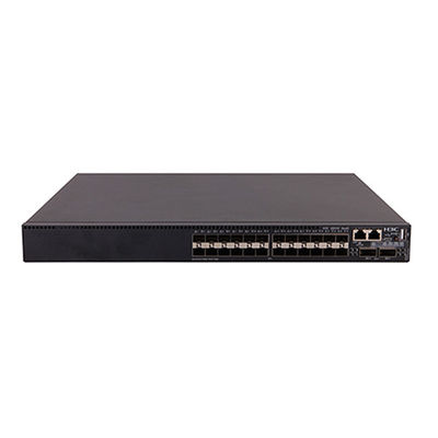 H3C S6520X-30QC-EI L3 سوئیچ شبکه 24SFP Plus 2QSFP Plus 2Slot